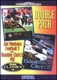 Double Pack: Joe Montana Football 3 / Double Clutch MD - Sega Mega Drive (Australia) | SEGA1UP