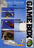 Game Box Serie Esportes - Sega Master System (South America) | SEGA1UP