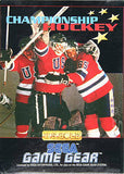 Championship Hockey - GameGear (Europe) | SEGA1UP