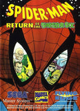 Spider-Man: Return of the Sinister Six - Sega Master System (Europe) | SEGA1UP