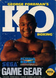 George Foreman's KO Boxing - GameGear | SEGA1UP