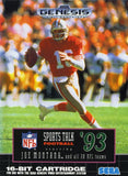 NFL Sports Talk Football '93 Starring Joe Montana - Sega Genesis | SEGA1UP