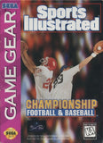 Sports Illustrated: Championship Football & Baseball - GameGear | SEGA1UP