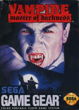 Vampire: Master of Darkness - GameGear | SEGA1UP