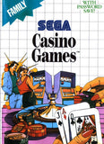 Casino Games - Sega Master System (Europe) | SEGA1UP